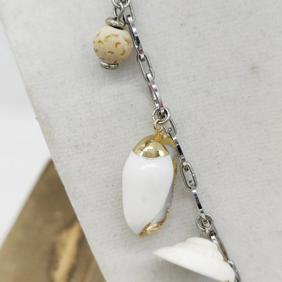 J. Jill Presents a Pearl & Seashell Charm Necklace - Picture 3 of 6